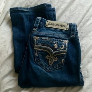 LONG INSEAM Rock Revival denim!